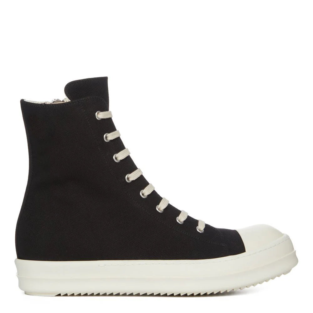 High Top Skinny Lace Vamp Sneakers