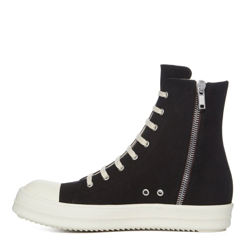 High Top Skinny Lace Vamp Sneakers