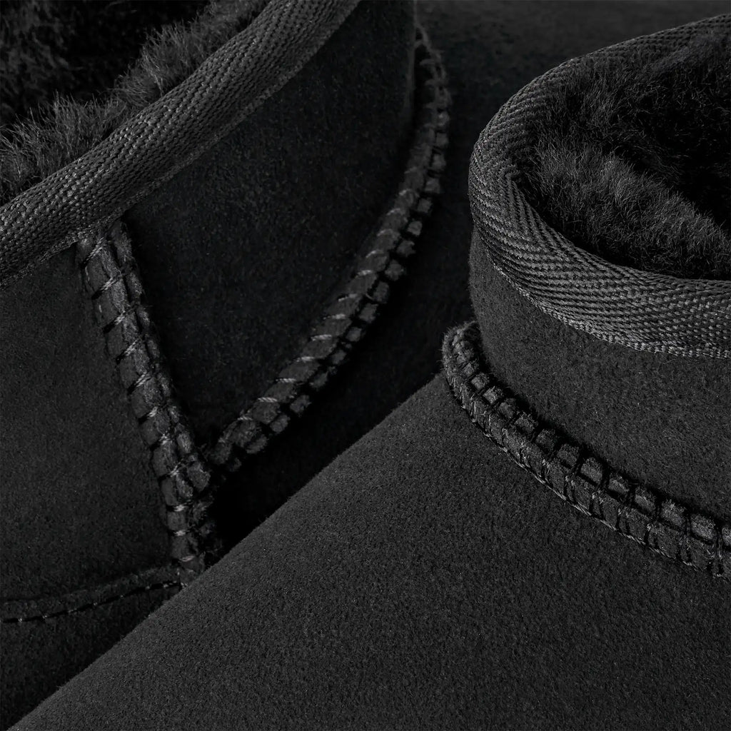"Ultra Mini" Comfort Boots Black
