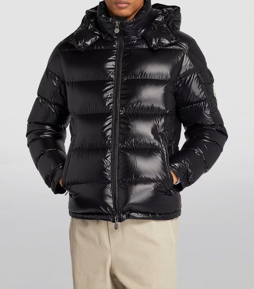 Black Maya Puffer Jacket