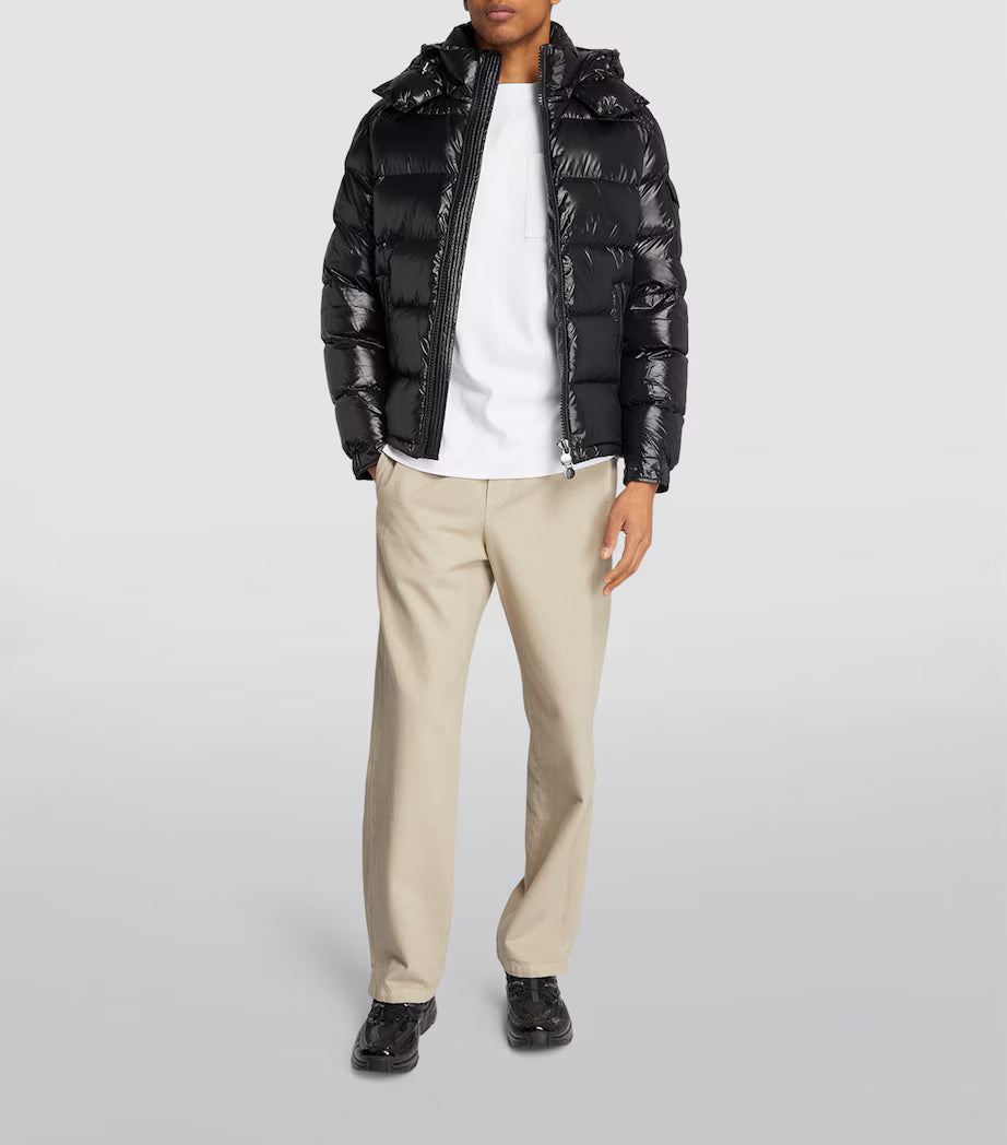 Black Maya Puffer Jacket