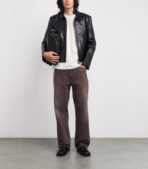 Cotton Compass Logo Sweater White