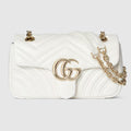 Luxury G's Marmont Shoulder Bag White
