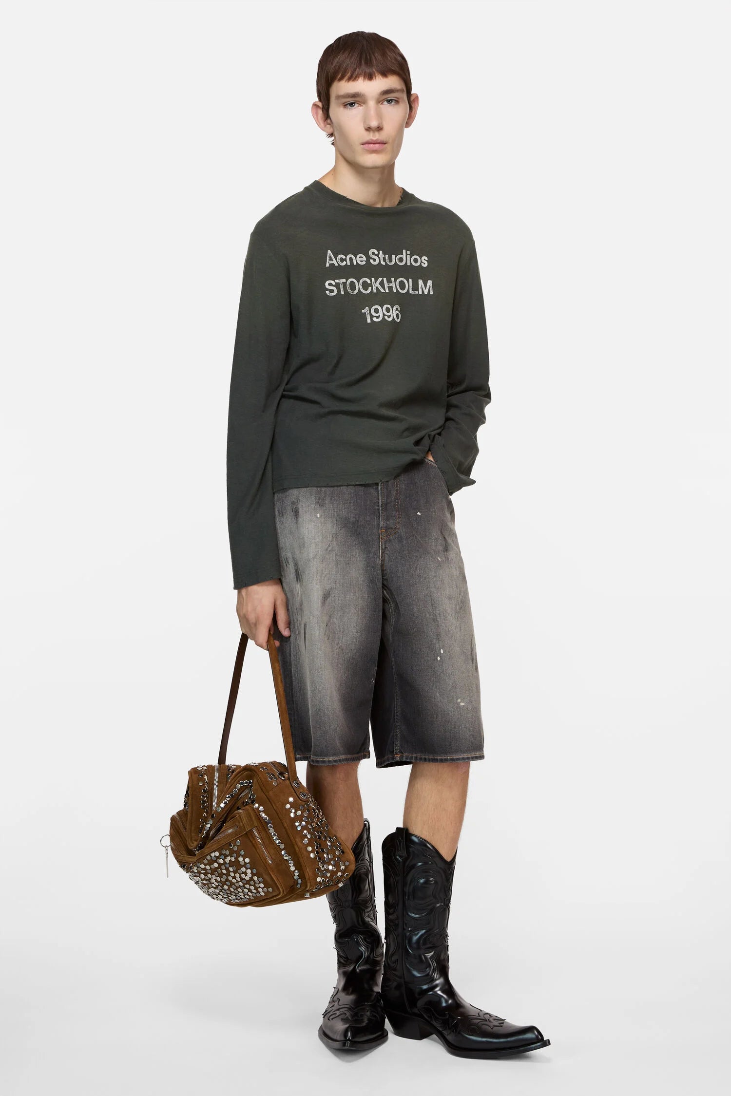 Stockholm Baggy Tee Black