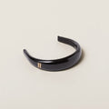 Patent Leather Headband Black