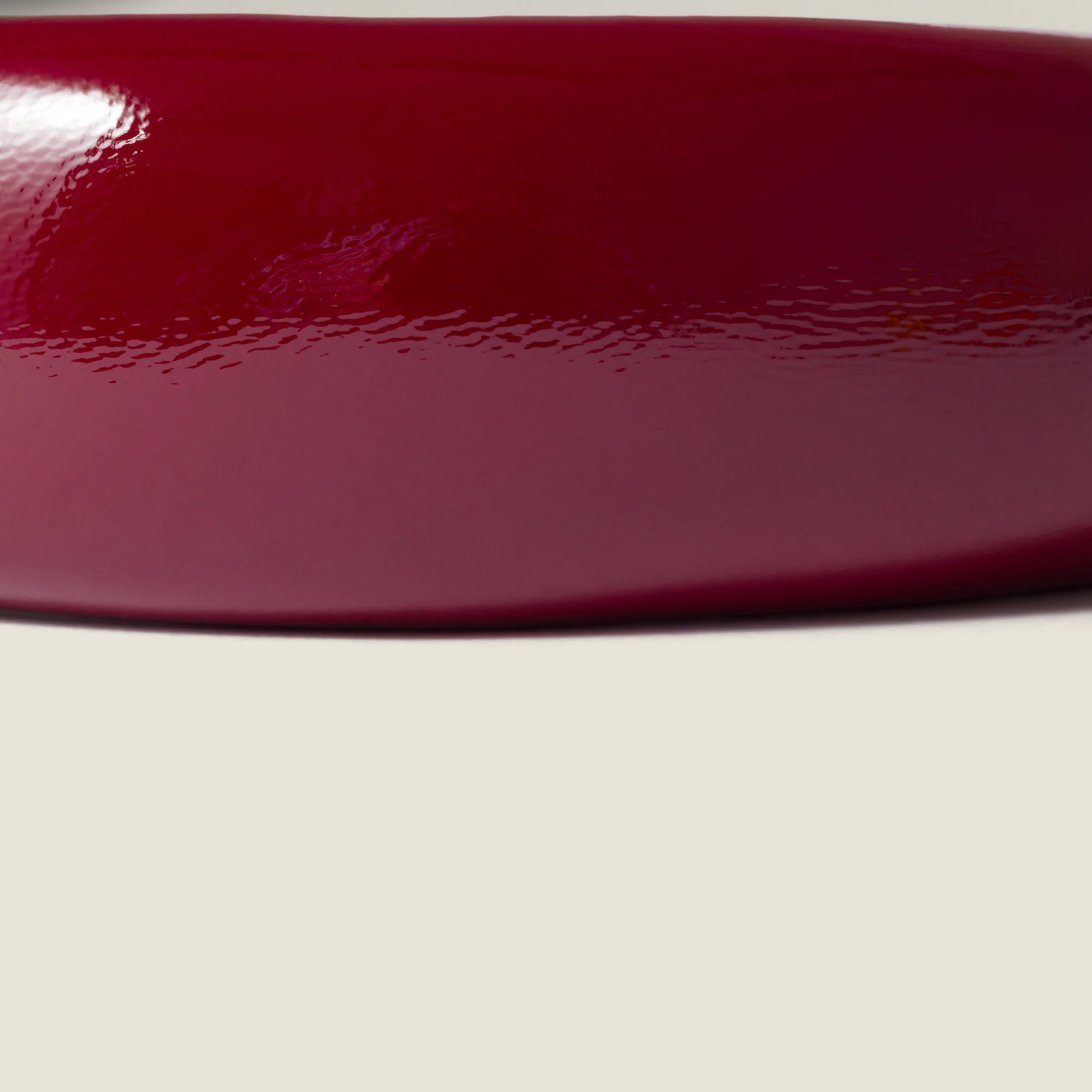 Patent Leather Headband Crimson