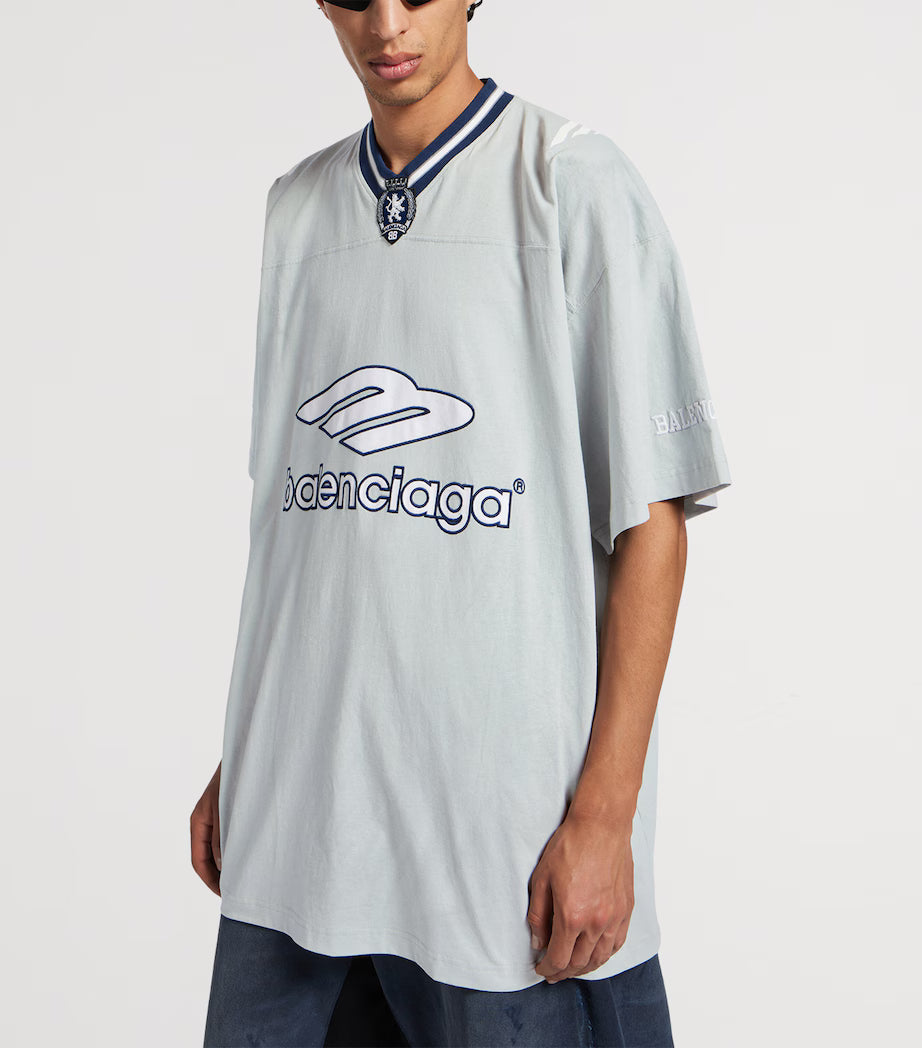 Short Sleeve Designer Sport T-Shirt White